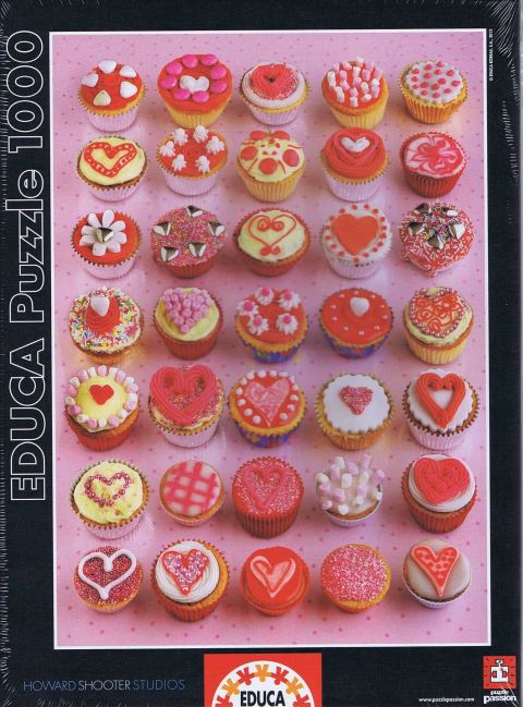 Cup Cakes - 1000 brikker (1)